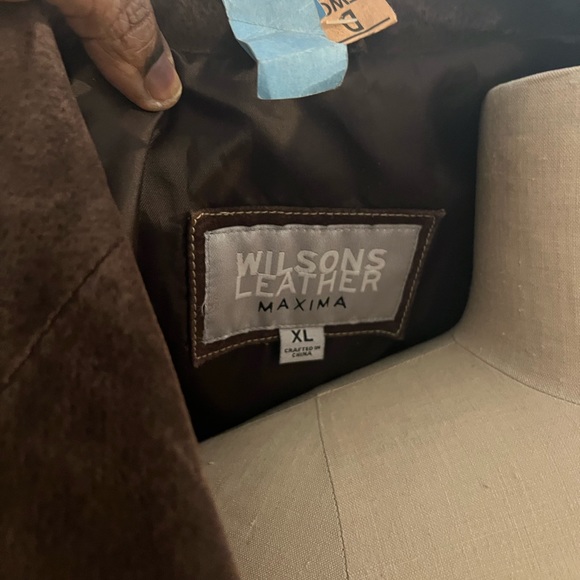 Vintage Chocolate Brown Suede Fringe Jacket - Picture 5 of 6